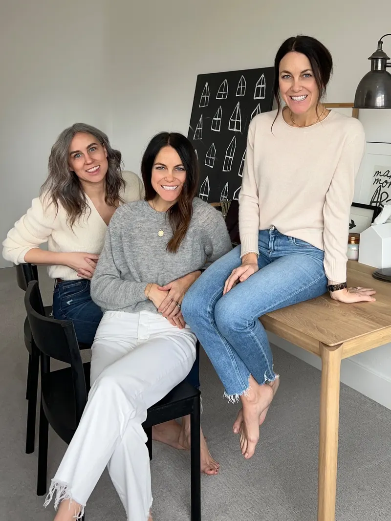 Design Club founders Amy Billings, Erica James and Sarah Hubbard
